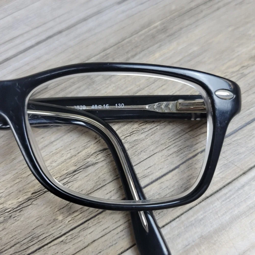 Ray-Ban Eyeglasses Frames RB 1531 3529 Black Clear Full Rim Kids 48-16-130
